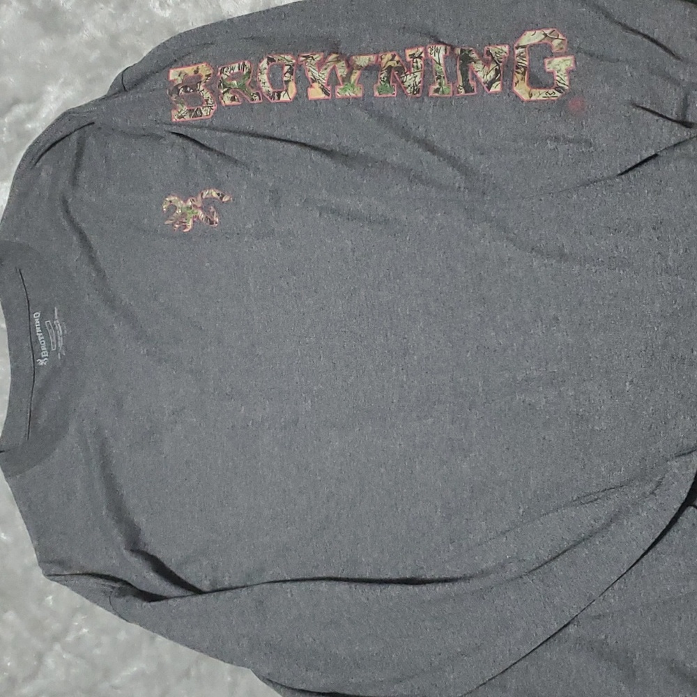 XL Browning Long Sleeve Tee